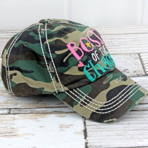 NWT Distressed Boss of Chaos Cap - Picture 3 of 3